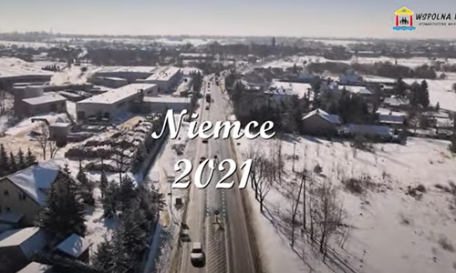 Niemce zima 2021 z „lotu ptaka”